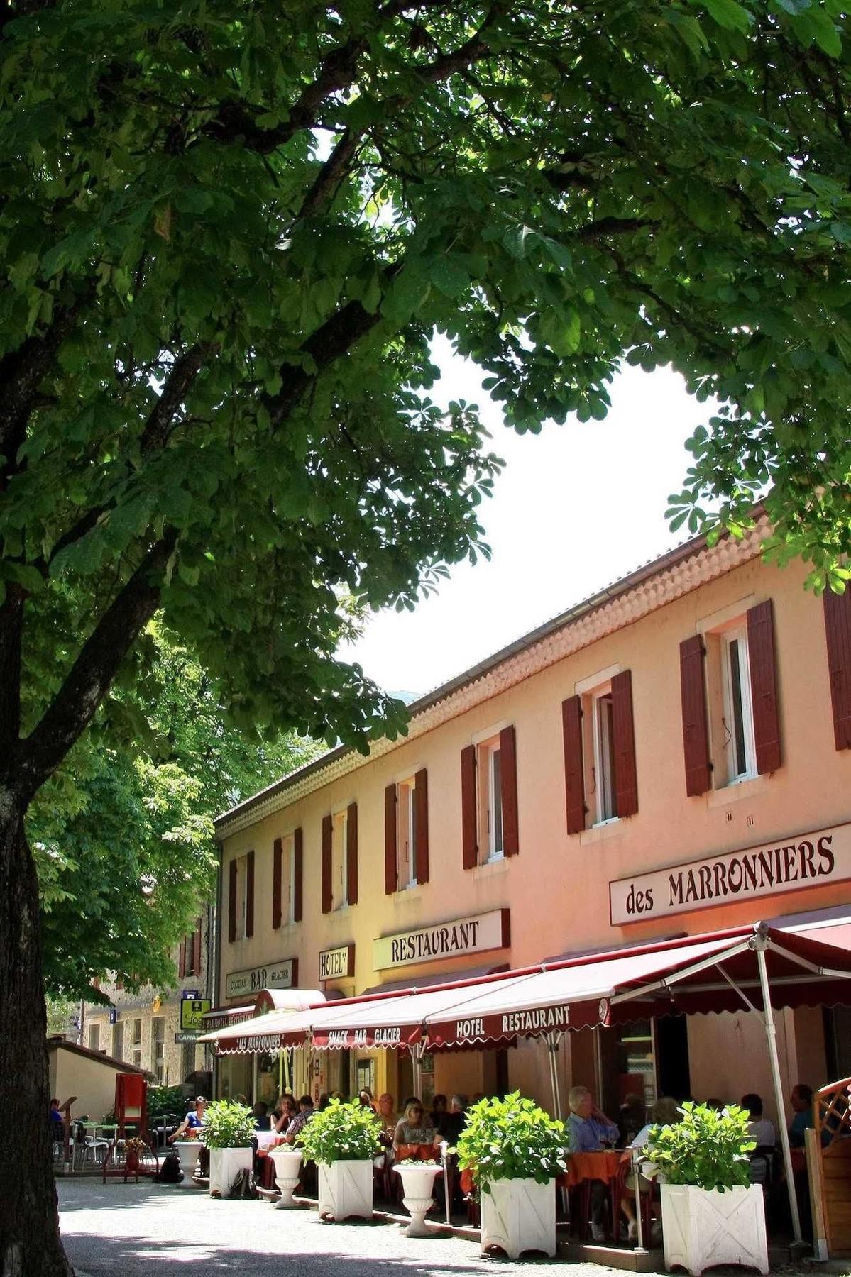 Hotel Les Marronniers Thueyts Exterior foto